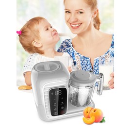 Qooqit+ Aqua 7in1 Babycook Baby Food Maker Steamer Blender Chopper BRAND NEW!