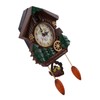 Cuckoo Clock Decorative Clock, Traditional Chalet Tabletop Wall Sound Cuckoo