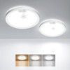 BLNAN Motion Sensor Ceiling Light Wired, 8.7 Inch 3000K 4000K