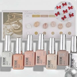Cloud Extreme X Gel Nude Romance 7-piece set Hybrid Syrup Gel / 클라우드 익스트림 X젤 누드로망스 7종 세트 하이브리드 시럽젤
