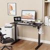 LongKe Electric Standing Desk Adjustable Height, Stand up Home Office