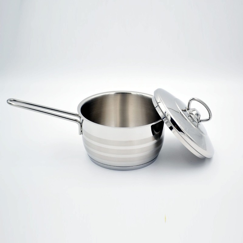 Korkmaz Classic Stainless Steel Covered Stockpot (2 quart)