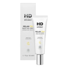 HD Cosmetic Melan TXA Crema Gel Noche 50ml Unifica Tono Apariencia Manchas Ilumina Piel Hidratacin Nocturna Textura Ligera Uso Nocturno               
