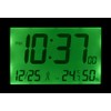 RHYTHM Alarm Clock Radio Clock Digital Temperature Humidity Calendar White