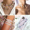 Bxwoum 100PCS Letter Beads 4X7mm Acrylic Alphabet Beads for Jewelry