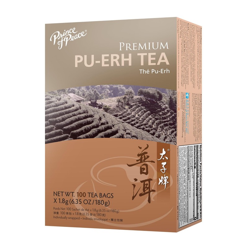 Prince Of Peace Tea Premium Pu-erh Tea, 100 teabags