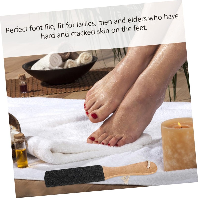 FRCOLOR Double-sided Foot File Professional Callus Remover for Smooth Feet