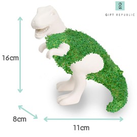 Gift Republic Dinosaur Shaped Chia Planter. Desktop Sprouting Chia Animal. Fun Grow Kit - Chiasaurus Rex