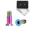 HOUSON Titanium Bolt Set for Rear Derailleur Pulleys (2x M5x14.2)