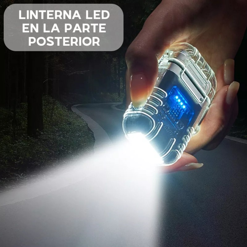 Maíz Encendedor Electrico Recargable Usb Plasma Portatil Multiuso