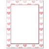 Stamped Hearts Letterhead Laser & Inkjet Printer Paper (100 Pack)