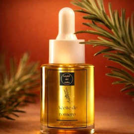 Rosemary Scalp Oil for Hair Growth and Nourishment Lightweight Hydrating Aloe Hair Treatment Dropper Organic Formula for Healthy Shiny Hair