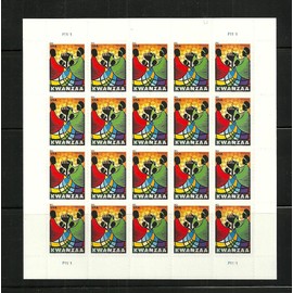 Kwanzaa Sheet of 20 Forever Stamps Scott 4584