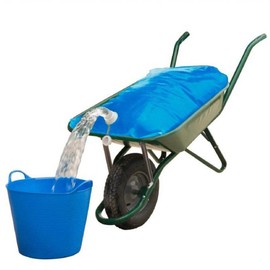SPARES2GO Construction/Building Water Container Wheelbarrow Carrier Bag (50 Litre, Pack of 2)