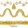 Sosation 100 ft Valentine's Day Tinsel Garland Valentine's Day Tree