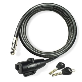 MARQUE Bike Lock with Key – 7FT 3/8” Straight Cable Locks with Keys, Anti-Theft Security Cable for Bicycles, Scooters, Kayaks, Paddle Boards, Gates