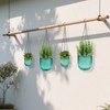 JxyHauteresce Self Watering Hanging Planters with Drainage Holes –Hanging planters