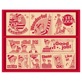 Beverly Worry Stamp Wooden Reward Set, English SDH-120