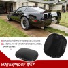 JDMTECH For 1990-1996 Chevy Corvette C4 Smoked Black Rear Tail