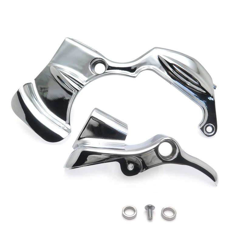 HTTMT- Chrome Transmission Shroud Cover For Harley Street Glide FLHX