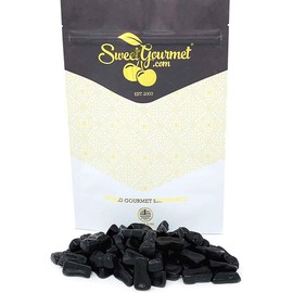 SweetGourmet Premium Dutch Licorice Cats | Gustaf's Sweet Black Licorice | 1 pound