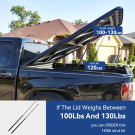 ST360M112010 36 inch 120lb Gas Shocks Struts P8426 120Lb/534N Gas Spring Lift Supports for Heavy Duty Tonneau Cover Snowmobile Trailer Truck Bed Cover RV Kitchen Door, 2Pcs Set ARANA