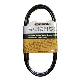 Fibrax Sturmey Archer Cycle Gear Trigger Cable and Housing Black