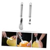 FUNOMOCYA 2Pcs Citrus Peeler Multi Purpose Grapefruit Orange Peeling Tool
