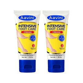 Aavini Intense Foot Cream - Repairs Cracked Skin, Antibacterial and Deodorizing, Removes and Softens Calluses, For All Skin Types, Moisturizing Foot Lotion:_2pcs