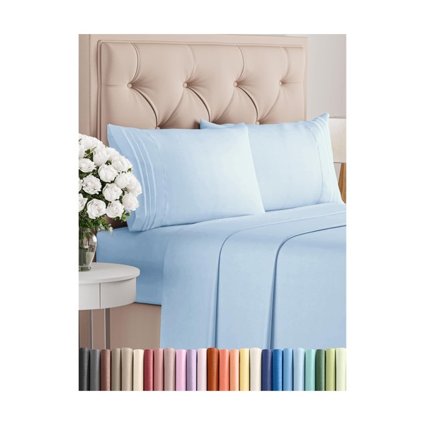 CGK Unlimited Cal King Size 4 Piece Sheet Set -