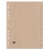 Oxford Touareg A4 Index Recycled Cardboard 12 Tabs Beige