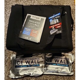 Titan Insulated CarryALL Duffel Tote Bag Oven Warm w/ 2 Deep Freeze ICE WALL, XL