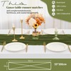 24Pack Olive Green Cheesecloth Table Runner 10FT, Gauze Table Runner