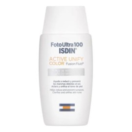Protector Solar Fotoultra 100 Active Unify Color 50ml Isdin