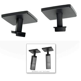 WFSZBP 1 Pair of Black Ceiling Bracket for Bose OmniJewel Lifestyle 650 Home Entertainment System, Speakers Ceiling Bracket Replacement