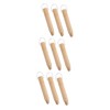 LABRIMP 3sets Wooden Replacement Handles for Pots Scald Heat Insulated