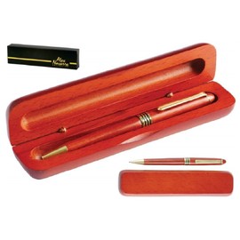 ENGRAVED Rosewood Box with Engraved Ballpoint Pen CUSTOMIZE ONLINE (Pen & Box Engraved)