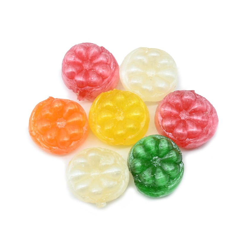 Candy Retailer Assorted Fruit Drop Hard Candies 1 Lb