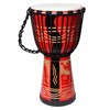 LIEKE Djembe Drum 10'' x 20'' African Drum Carved of