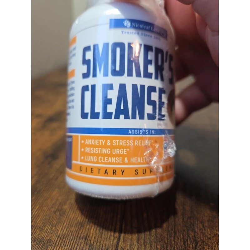 Nicoleaf Labs Smoker'S Cleanse Quit Smoking Aid and Respiratory Support