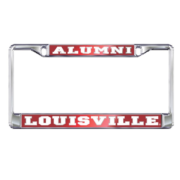 LOUISVILLE CARDINALS Chrome "Alumni" License Plate Tag Frame
