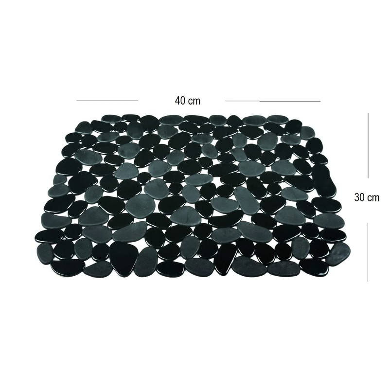 Sanixa PA70507 Design Sink Insert Black Plastic Square 40 x