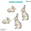Stickerscape Easter Window Stickers (Bunnies - Option 1) | Easter