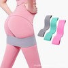 Squat Resistance Band for Home Workouts - Hip Lifting & Shaping Yoga Knit Ring Belt (a11) One Size/Mint Green 5ea