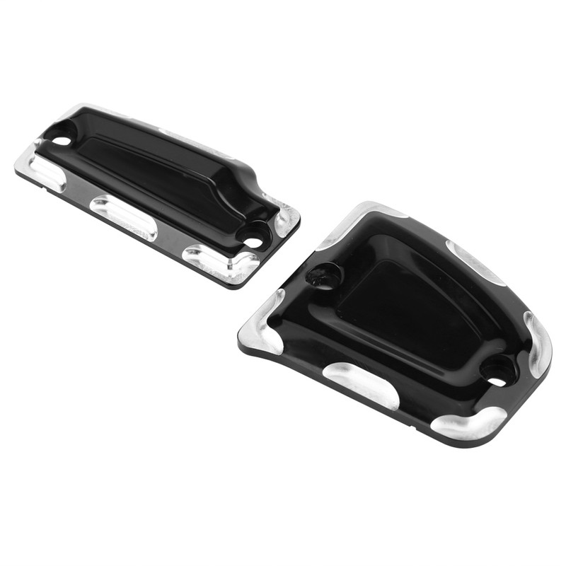 Motorcycle Front&Rear Billet Master Cylinder Covers for Indian Scout 2015-2018