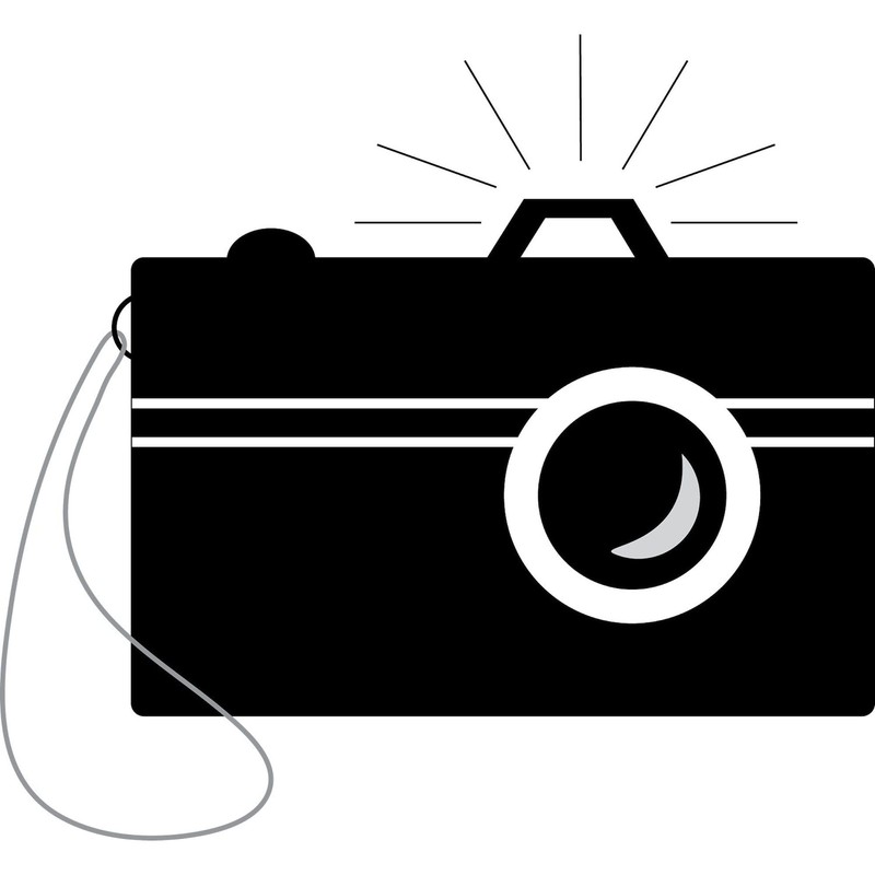 CafePress Camera Rectangle Magnet, 3"x2" Refrigerator Magnet