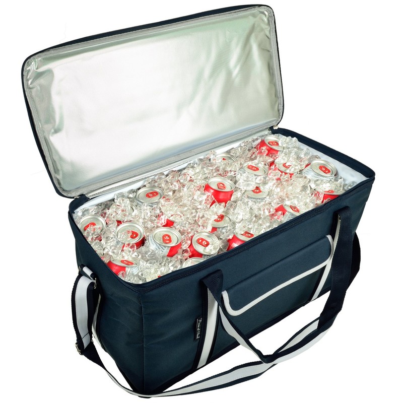 Picnic at Ascot 8025-BLB 42 Can Hybrid Semi-Rigid Folding Cooler,