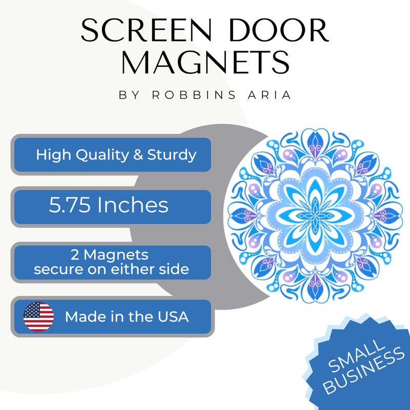 Robbins Aria - Screen Door Magnets – Twist, Click and