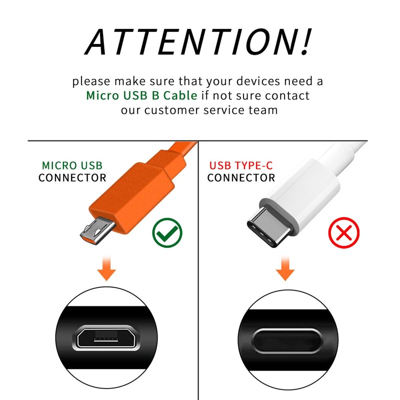 Fast Charger Cable Cord Compatible with for J.BL Charge 3