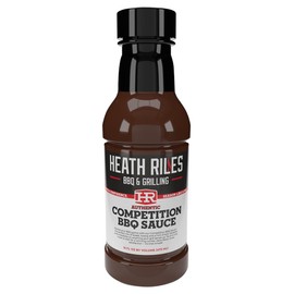 Heath Riles BBQ Competition Barbecue Sauce, Champion Pitmaster Recipe, Bottle 16 oz.